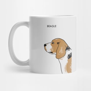 Beagle - Portrait Mug